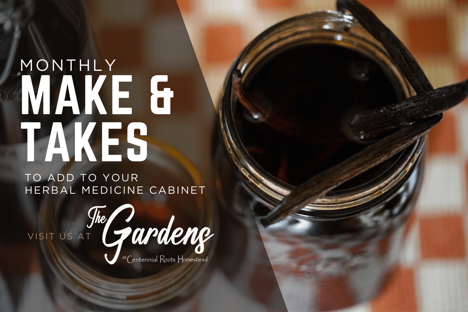 Make & Takes. Jars of homemade vanilla